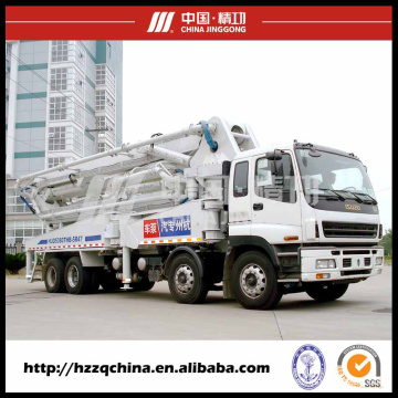 47m Ssab Steel Isuzu Truck-Mounted Concrete Delivery Pump (HZZ5381THB)
